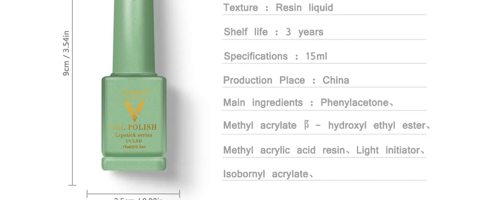 VINIMAY 18 Color Green Gel Nail Polish UV Nail Gel Lak Primer Soak Off Nail Art Design Lacque Nail Gel Varnish Gelpolish