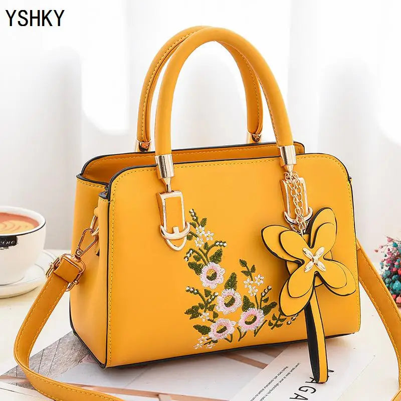 Woman shoulder bag Large capacity Handbag for Women Crossbody bag Lychee pattern Portable bucket bag ladies messenger bags