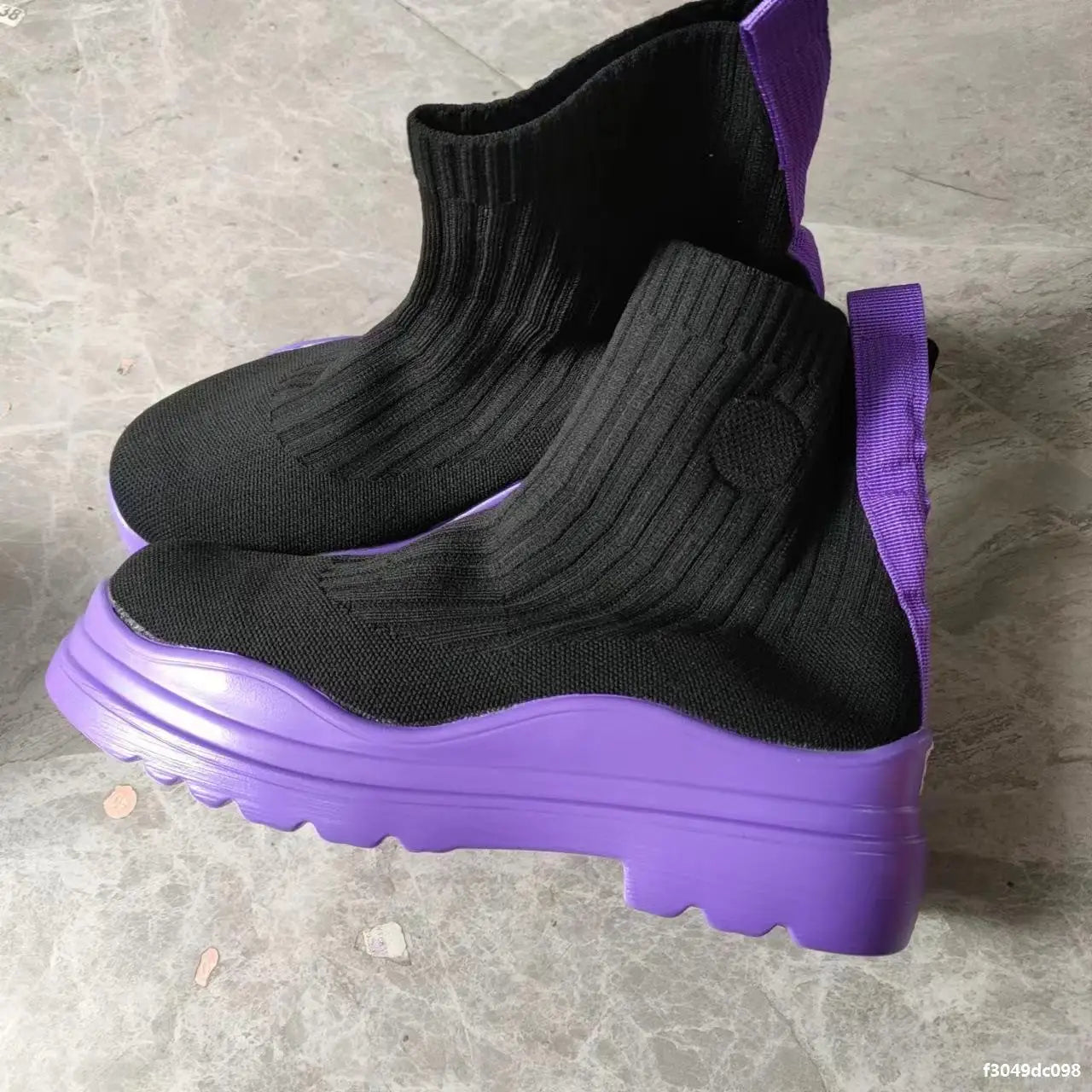 Breathable Spring Fashion Women's Shoes Casual Wedges Platform Ankle Boots Eye Catching Goth Boot Style for Women
