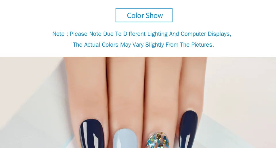 VINIMAY 18 Color Jeans Blue Gel Nail Polish Varnish Nail UV Soak Off Gellak Gelpolish Nail Art Primer Manicure Nails Gel Lacque
