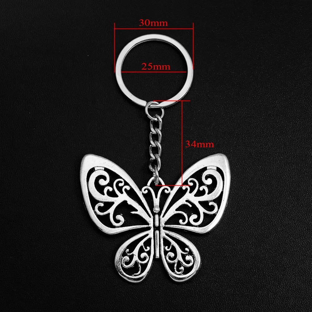 Egyptian Ankh Life Symbol Charms Keychain Cross Pendants Keyring Jewelry Gift Key Holder Chain Ring For Women Girlfriend Bag Car