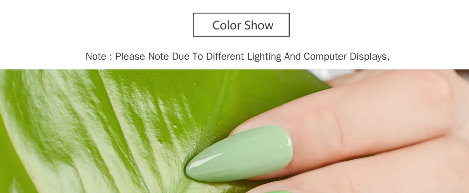 VINIMAY 18 Color Green Gel Nail Polish UV Nail Gel Lak Primer Soak Off Nail Art Design Lacque Nail Gel Varnish Gelpolish