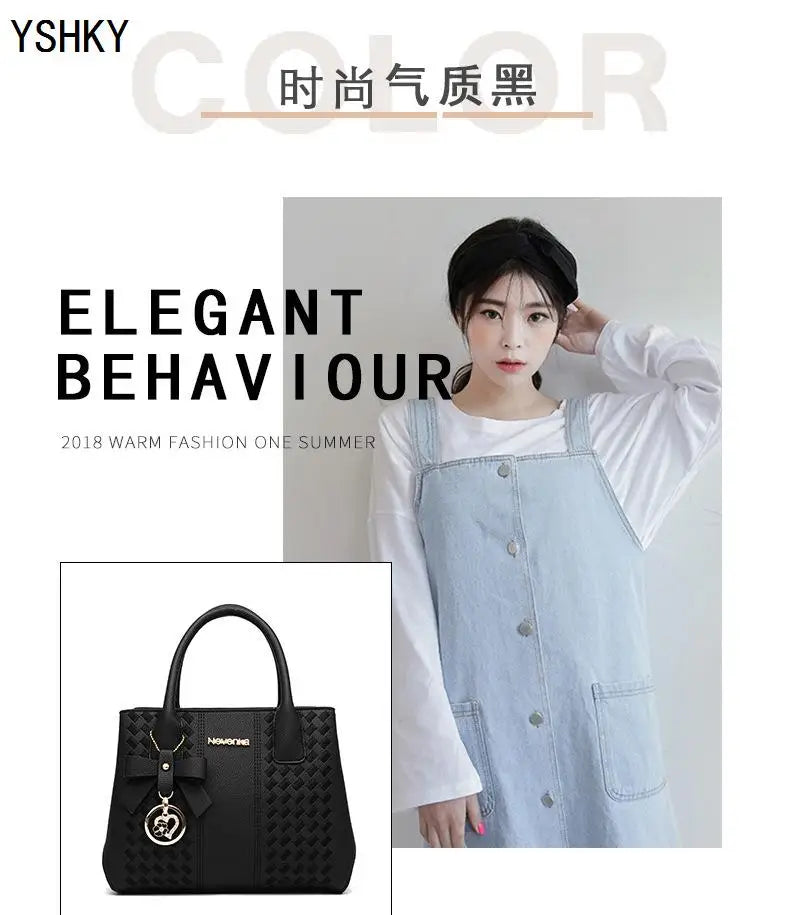 New Woman shoulder bag Large capacity Handbag for Women 2025 Crossbody bag pattern PU Portable bucket bag ladies messenger bags