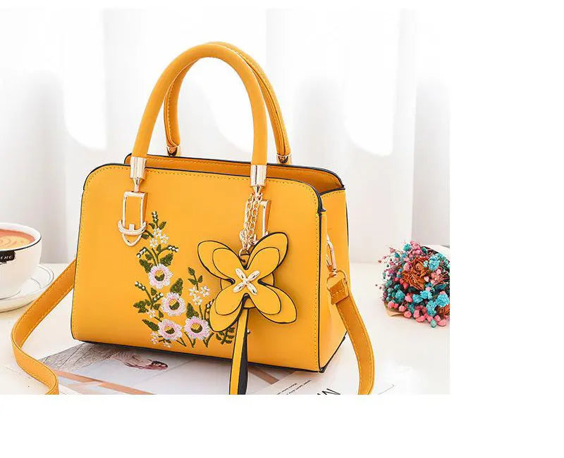 Woman shoulder bag Large capacity Handbag for Women Crossbody bag Lychee pattern Portable bucket bag ladies messenger bags