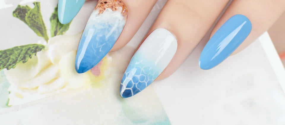 VINIMAY 18 Color Jeans Blue Gel Nail Polish Varnish Nail UV Soak Off Gellak Gelpolish Nail Art Primer Manicure Nails Gel Lacque