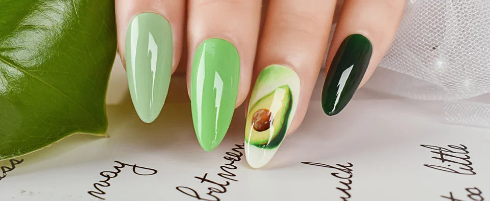 VINIMAY 18 Color Green Gel Nail Polish UV Nail Gel Lak Primer Soak Off Nail Art Design Lacque Nail Gel Varnish Gelpolish