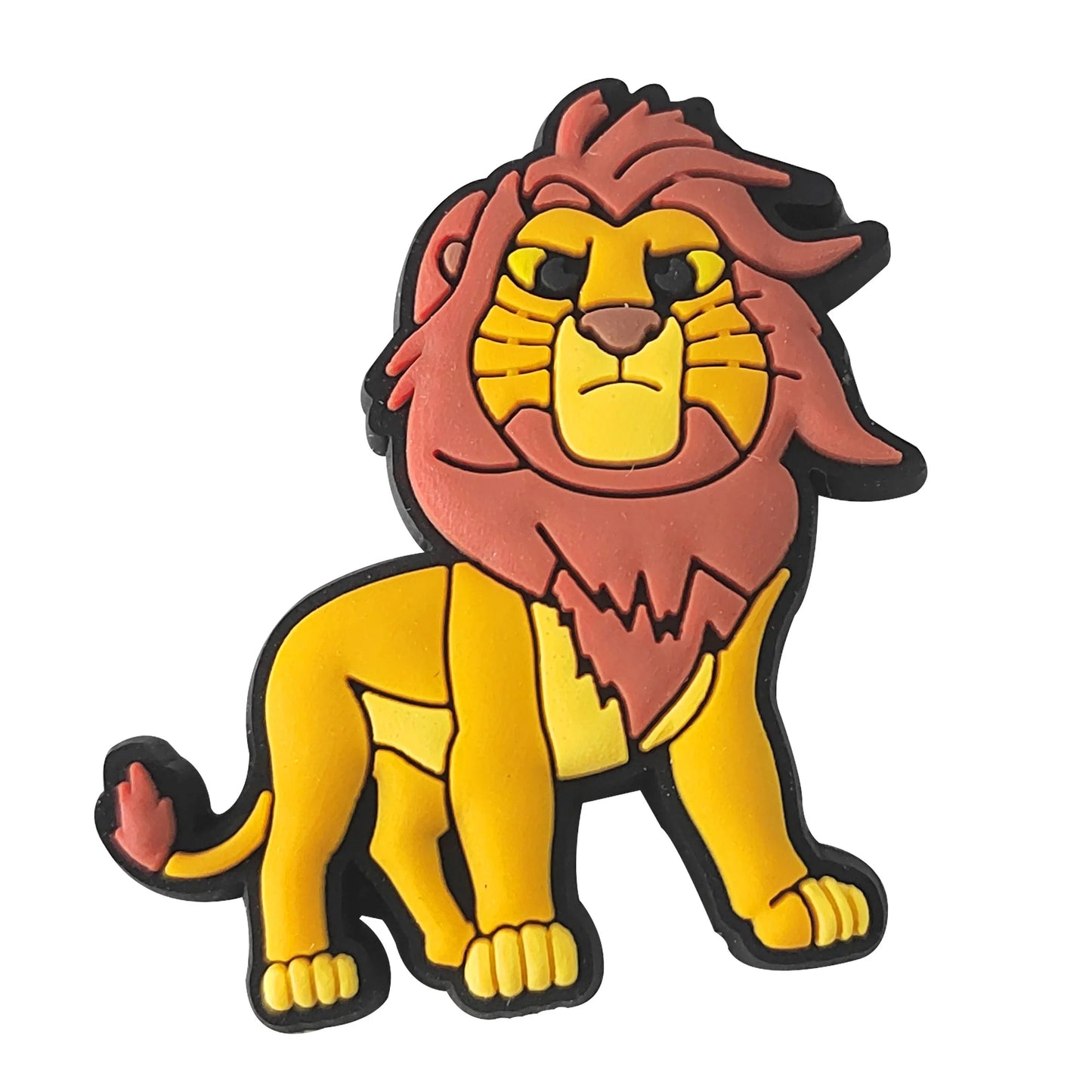 16pcs Kawaii Lion King Shoe Charms Set DIY Cartoon Accessories for Classic Clog Kids Gifts PVC Shoe Decorations