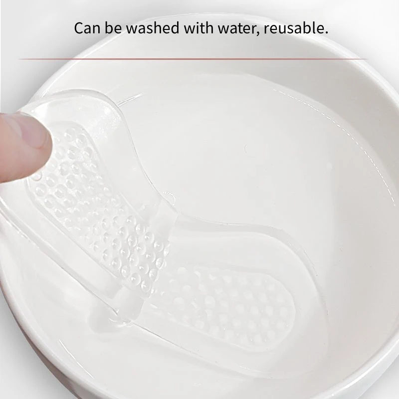 Quality Silicone Heel Protectors Womens Shoes Heel Cushion Foot Care Products Shoe Pads for High Heels Adjustable Size Insoles