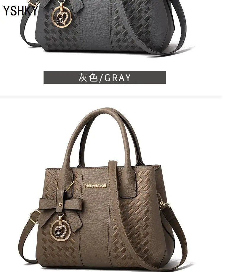 New Woman shoulder bag Large capacity Handbag for Women 2025 Crossbody bag pattern PU Portable bucket bag ladies messenger bags