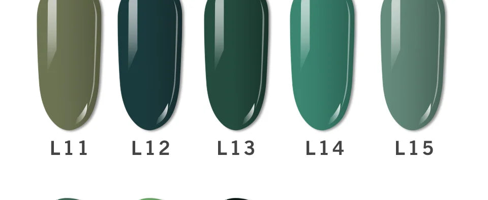VINIMAY 18 Color Green Gel Nail Polish UV Nail Gel Lak Primer Soak Off Nail Art Design Lacque Nail Gel Varnish Gelpolish