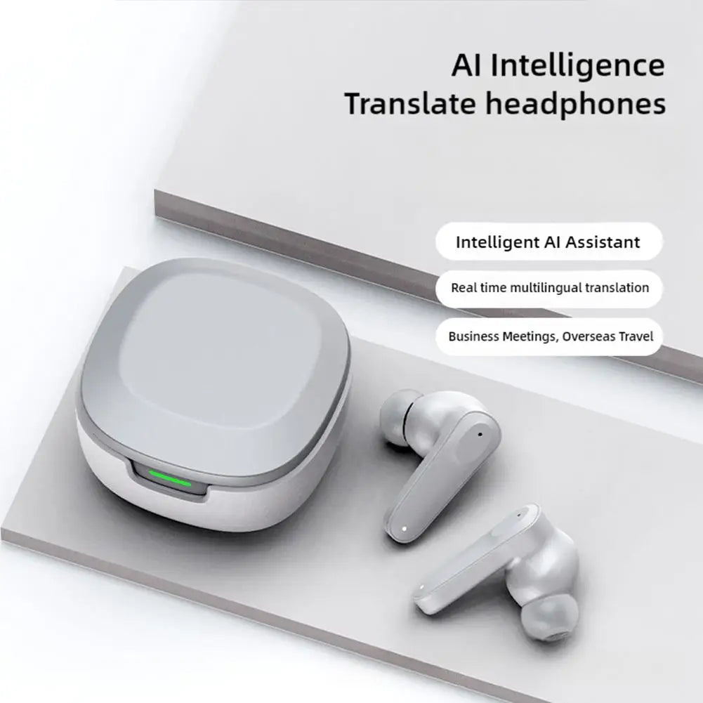 Translation Earphones Speech Sync Translation Bluetooth Meeting Earphones Multi Sport Language Business Earphones Ai Wirele G7w0