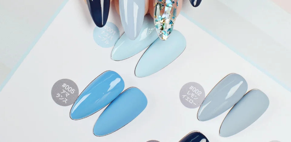 VINIMAY 18 Color Jeans Blue Gel Nail Polish Varnish Nail UV Soak Off Gellak Gelpolish Nail Art Primer Manicure Nails Gel Lacque