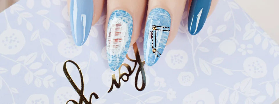 VINIMAY 18 Color Jeans Blue Gel Nail Polish Varnish Nail UV Soak Off Gellak Gelpolish Nail Art Primer Manicure Nails Gel Lacque