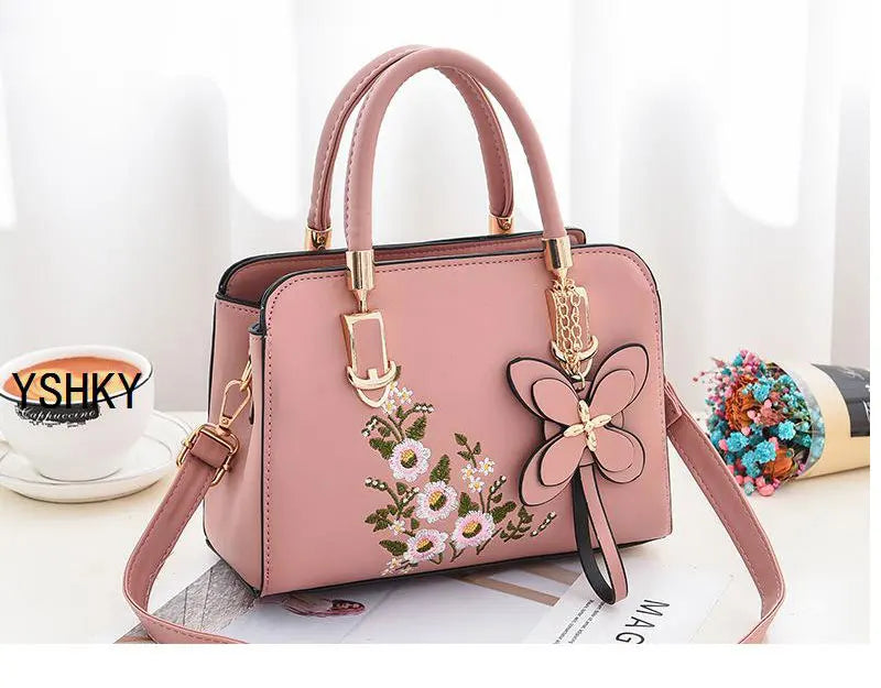 Woman shoulder bag Large capacity Handbag for Women Crossbody bag Lychee pattern Portable bucket bag ladies messenger bags