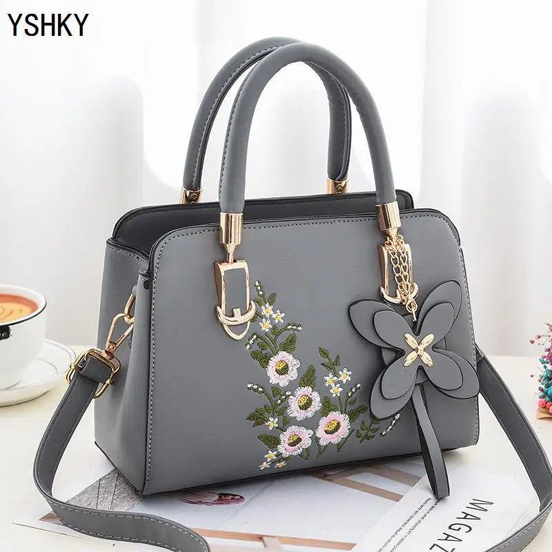Woman shoulder bag Large capacity Handbag for Women Crossbody bag Lychee pattern Portable bucket bag ladies messenger bags