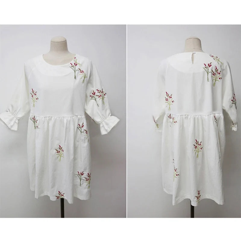 Maternity Clothing China Casual Floral Dress Cotton Loose for Pregnant Women Maternity Clothes Casual Pregnancy Maternity