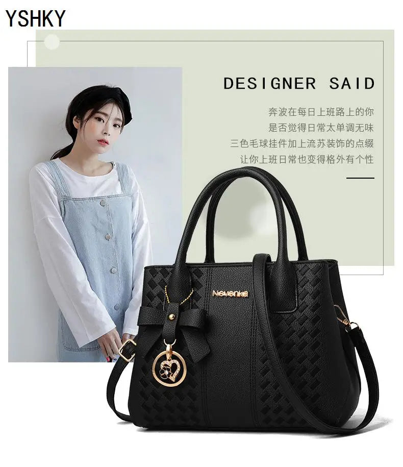 New Woman shoulder bag Large capacity Handbag for Women 2025 Crossbody bag pattern PU Portable bucket bag ladies messenger bags