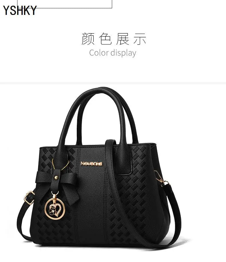 New Woman shoulder bag Large capacity Handbag for Women 2025 Crossbody bag pattern PU Portable bucket bag ladies messenger bags