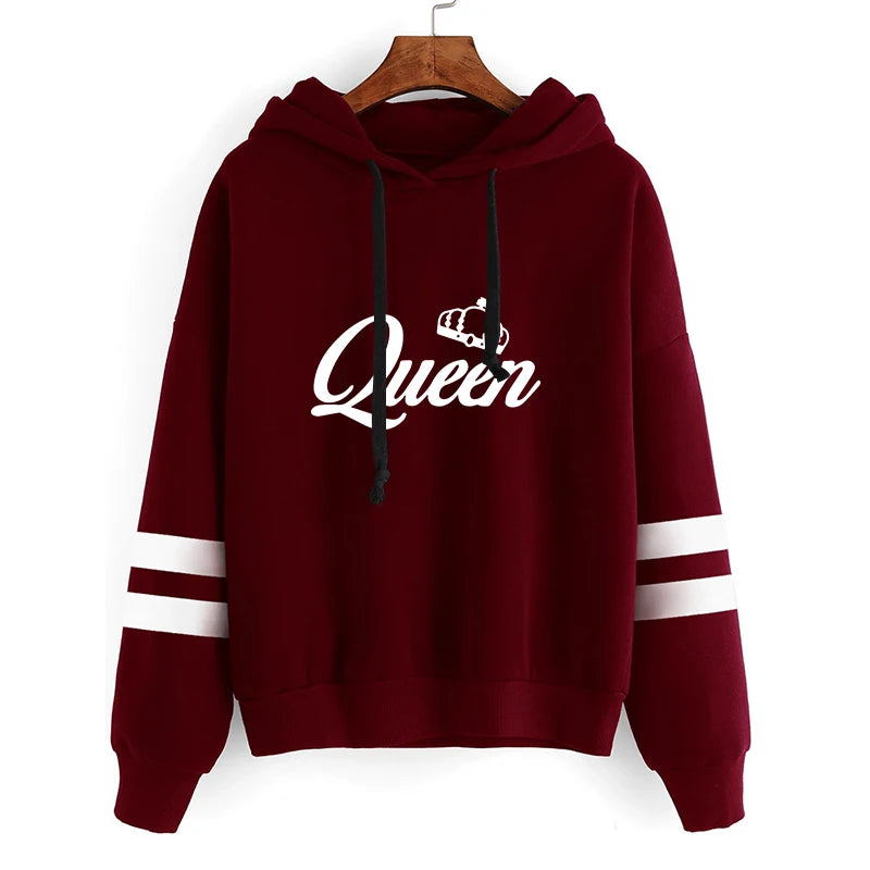 Hot Sales Women's Sweatshirts Casual Tracksuit Hoodies 2024 Fashion Printing Outdoors Daily Stripe Pullovers Jogging Sweat Pants
