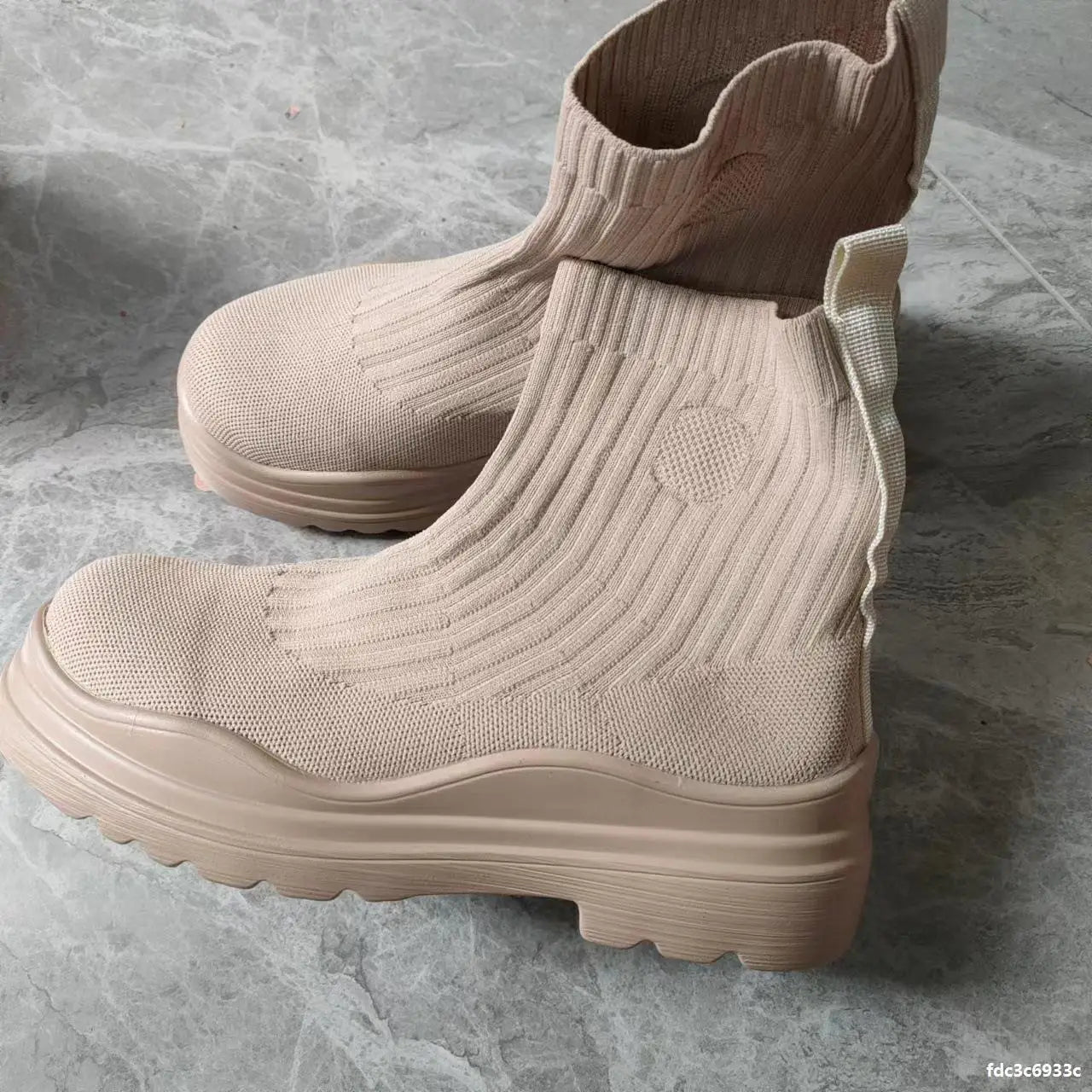 Breathable Spring Fashion Women's Shoes Casual Wedges Platform Ankle Boots Eye Catching Goth Boot Style for Women