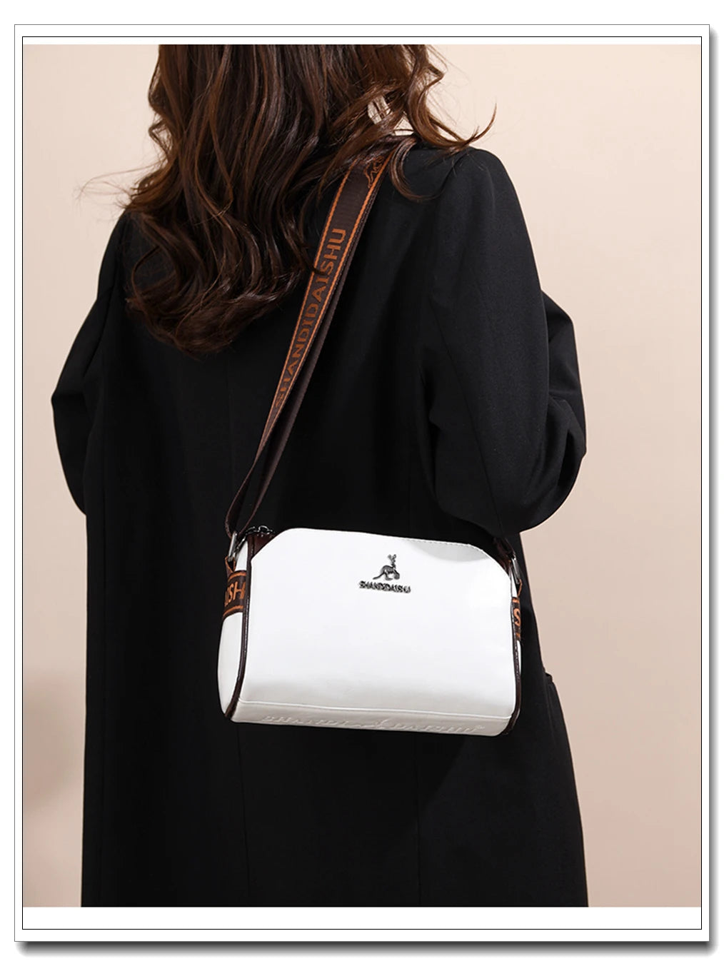 New Fashion Women's Genuine Leather Shoulder Bag Luxury Designer Handbag Brand Crossbody Bolsas For Girl Bags Messenger Bags Sac