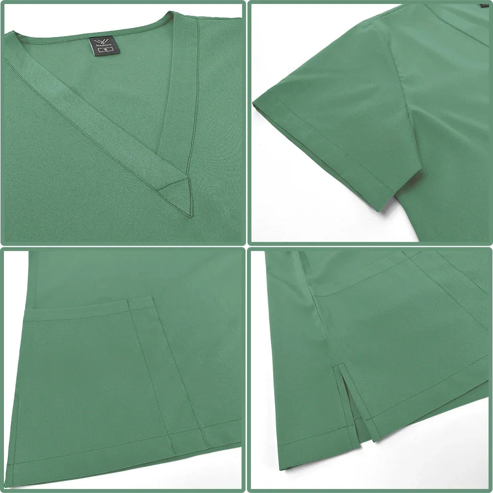Scrub Suit Doctor or Nurse Scrubs Uniforms Multicolor Women Scrub Suit Uniform