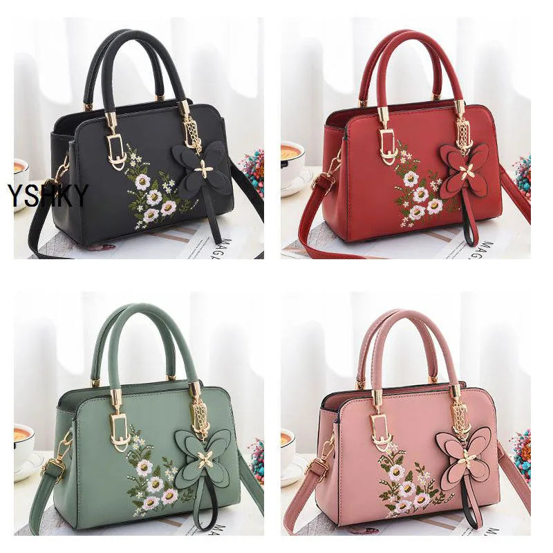 Woman shoulder bag Large capacity Handbag for Women Crossbody bag Lychee pattern Portable bucket bag ladies messenger bags
