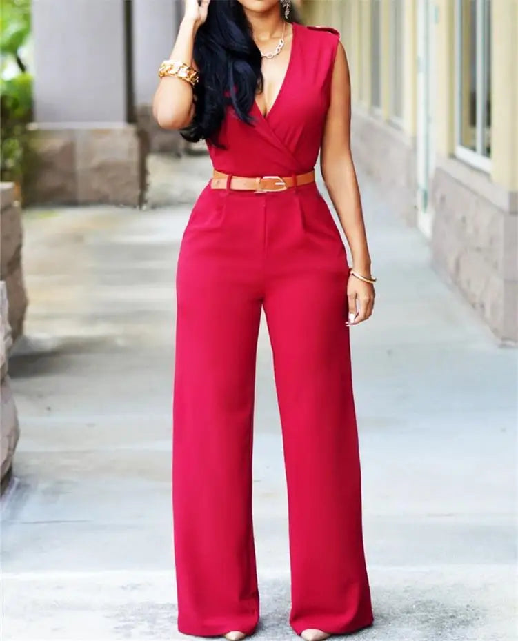 Newly Women Jumpsuit Lady Sleeveless Romper Bodysuit Bodycon Party Streetwear Outfit Clothes Party Playsuit