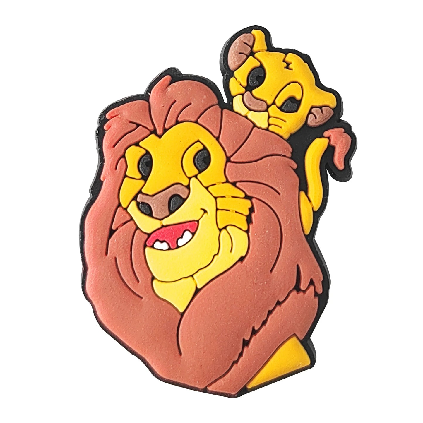 16pcs Kawaii Lion King Shoe Charms Set DIY Cartoon Accessories for Classic Clog Kids Gifts PVC Shoe Decorations