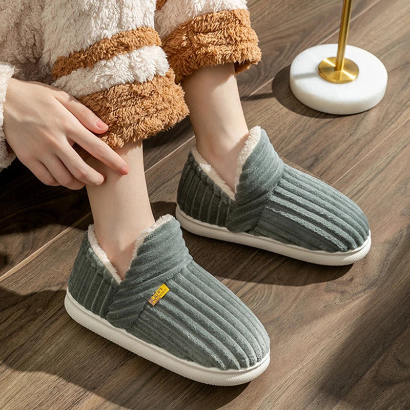 Pallene Fashion Plush Fur Slippers For Women Men Winter Indoor Fluffy Warm Fuzzy House Slippers Outdoor Fuzzy Soft Furry Slipper.