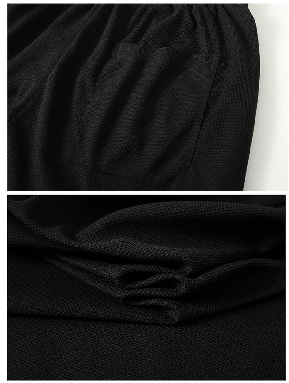 Tracksuits Plus Size 12XL Men's Sets Fashion Casual Chinese Traditional Style T-shirts Pants Suits Male Sets Big Size