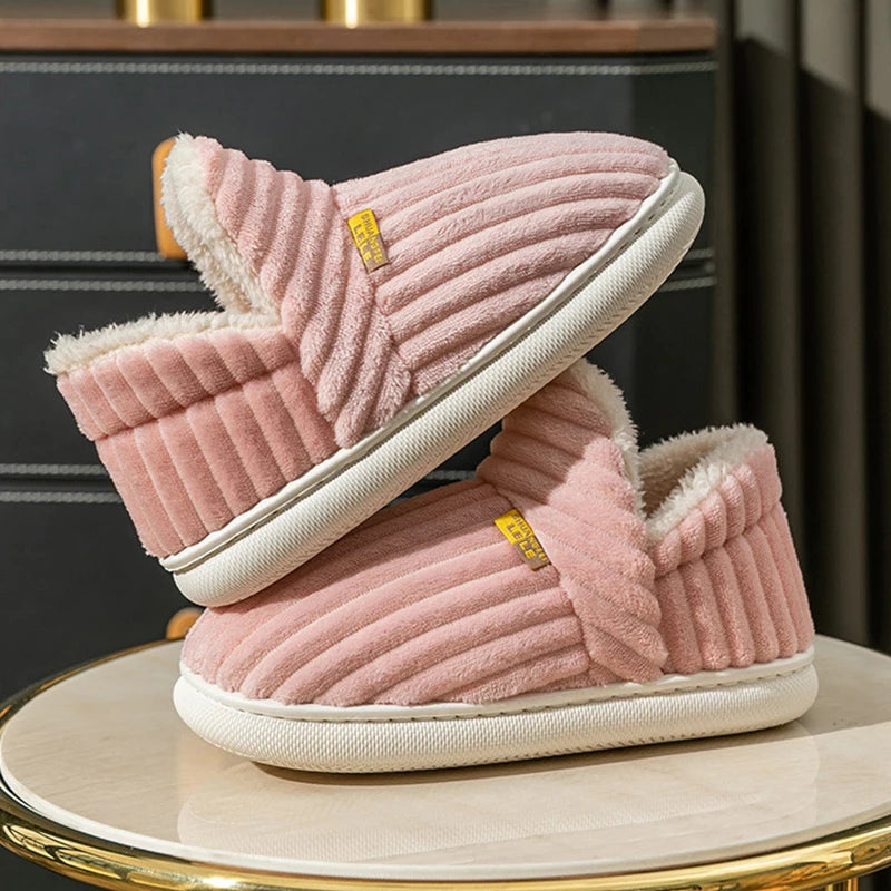Pallene Fashion Plush Fur Slippers For Women Men Winter Indoor Fluffy Warm Fuzzy House Slippers Outdoor Fuzzy Soft Furry Slipper.