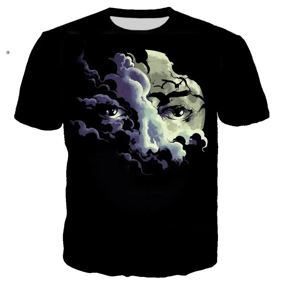 Michael Jackson Printed 3D T-shirt Unisex Summer Casual Streetwear Hip Hop Short Sleeve Fashion Harajuku Oversized Tops Tees