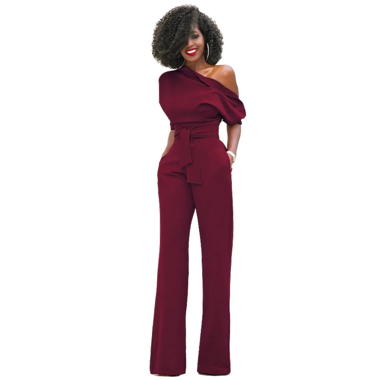 Elegant Jumpsuits for Women Yellow Wedding Suit Evening Loose Pants Belt Sexy Charming Playsuits Bodysuit Overalls 2022