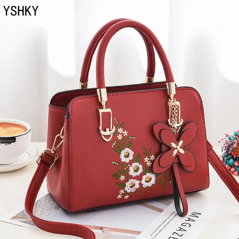 Woman shoulder bag Large capacity Handbag for Women Crossbody bag Lychee pattern Portable bucket bag ladies messenger bags