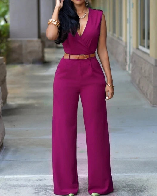 Newly Women Jumpsuit Lady Sleeveless Romper Bodysuit Bodycon Party Streetwear Outfit Clothes Party Playsuit