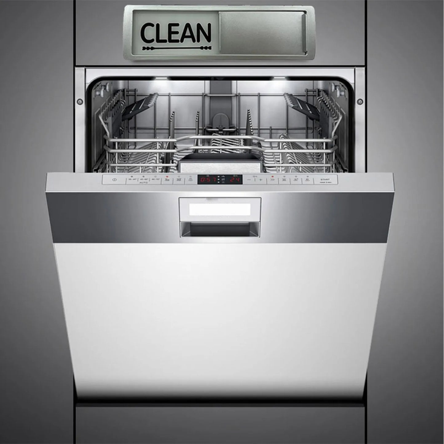 Dishwasher Magnet Clean Dirty Sign Non-Scratch Indicator Strong Magnet Ideal Signs For Home Kitchen Office Accessories