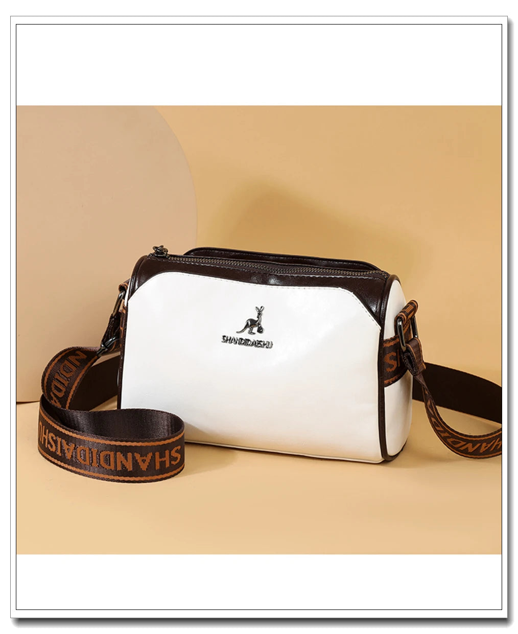 New Fashion Women's Genuine Leather Shoulder Bag Luxury Designer Handbag Brand Crossbody Bolsas For Girl Bags Messenger Bags Sac