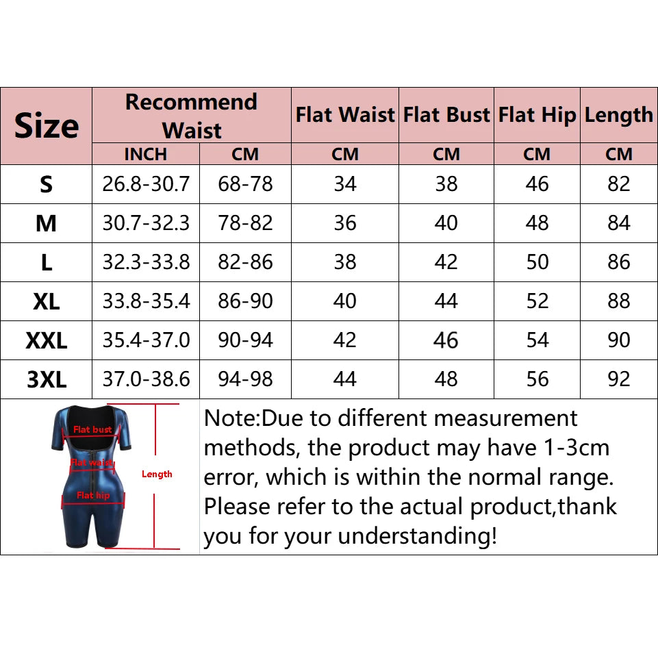 YBFDO Women's High Compression Bodysuit Shapewear for Fitness Sauna Sweat Suit Belly Slimming Sheath Weight Loss Body Shaper