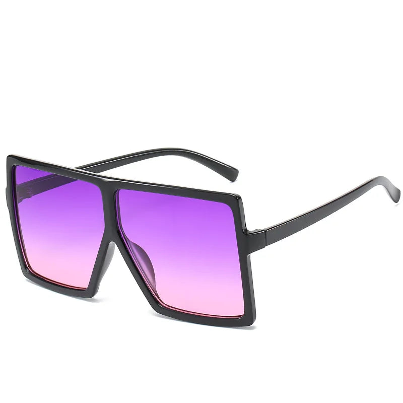 Brand Designer Oversized Square Sunglasses For Women Men 2024 Big UV400 Sun Glasses Womens Sunglasses