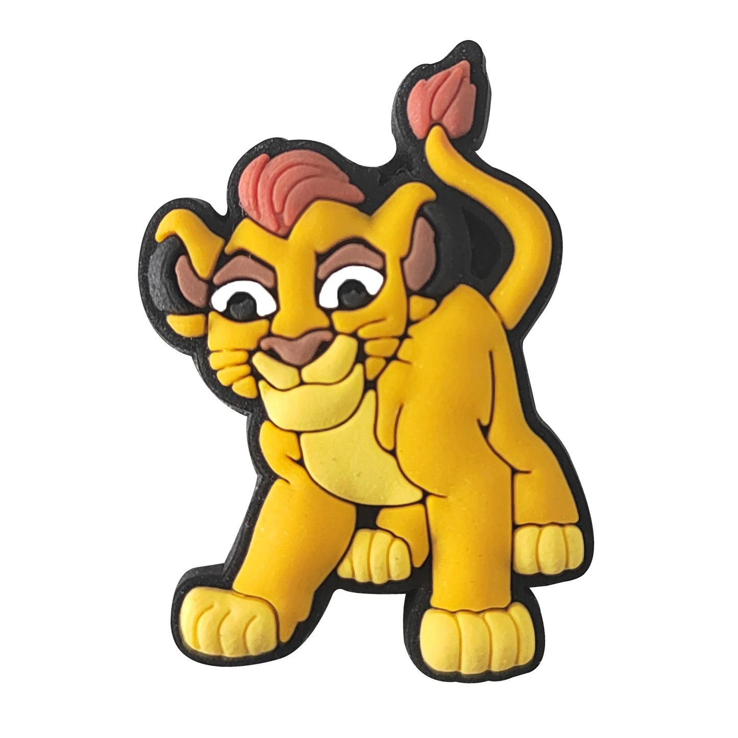 16pcs Kawaii Lion King Shoe Charms Set DIY Cartoon Accessories for Classic Clog Kids Gifts PVC Shoe Decorations