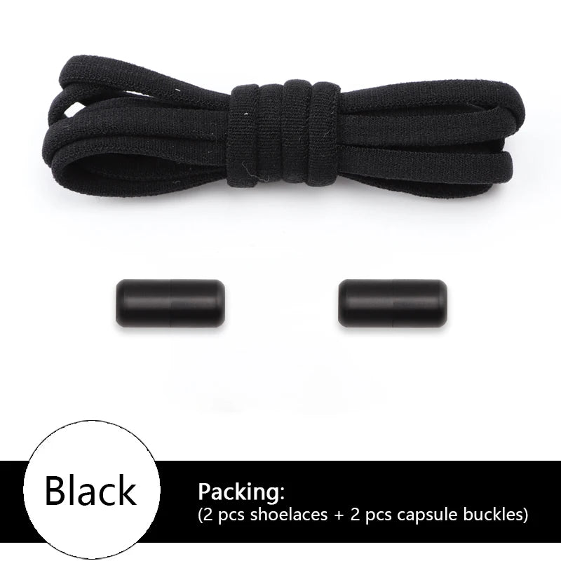 Elastic Shoelaces 21 Color Options No Tie Needed for Sneakers Children and Adults Eye Catching Lazy Shoes Lace Accessories