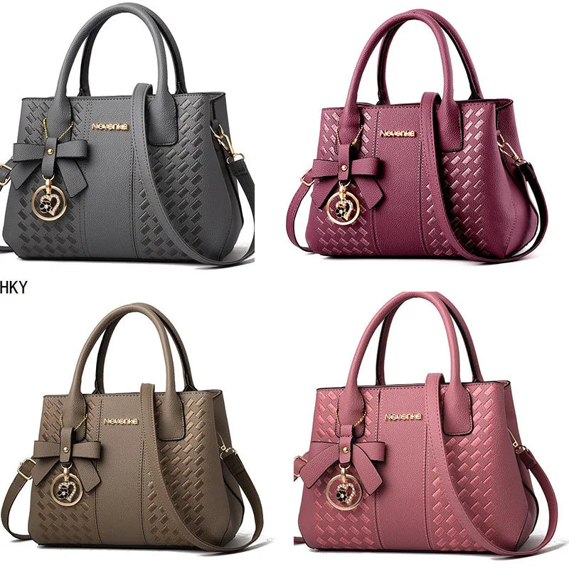 New Woman shoulder bag Large capacity Handbag for Women 2025 Crossbody bag pattern PU Portable bucket bag ladies messenger bags
