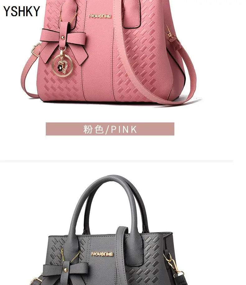New Woman shoulder bag Large capacity Handbag for Women 2025 Crossbody bag pattern PU Portable bucket bag ladies messenger bags