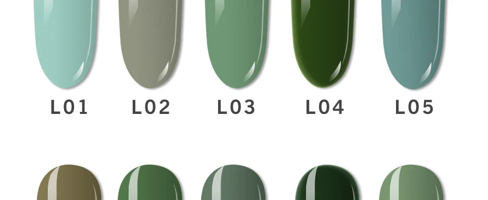 VINIMAY 18 Color Green Gel Nail Polish UV Nail Gel Lak Primer Soak Off Nail Art Design Lacque Nail Gel Varnish Gelpolish