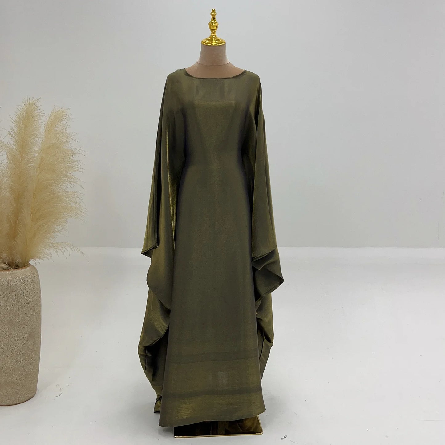 20 Colors Shiny Butterfly Abaya Inside Belt Muslim Party Dress Summer Abayas Women Dubai Luxury Turkey Islam Outfit Kaftan Robe