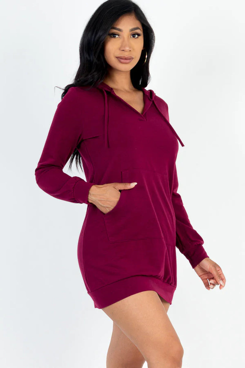 Capella French Terry Hoodie Dress