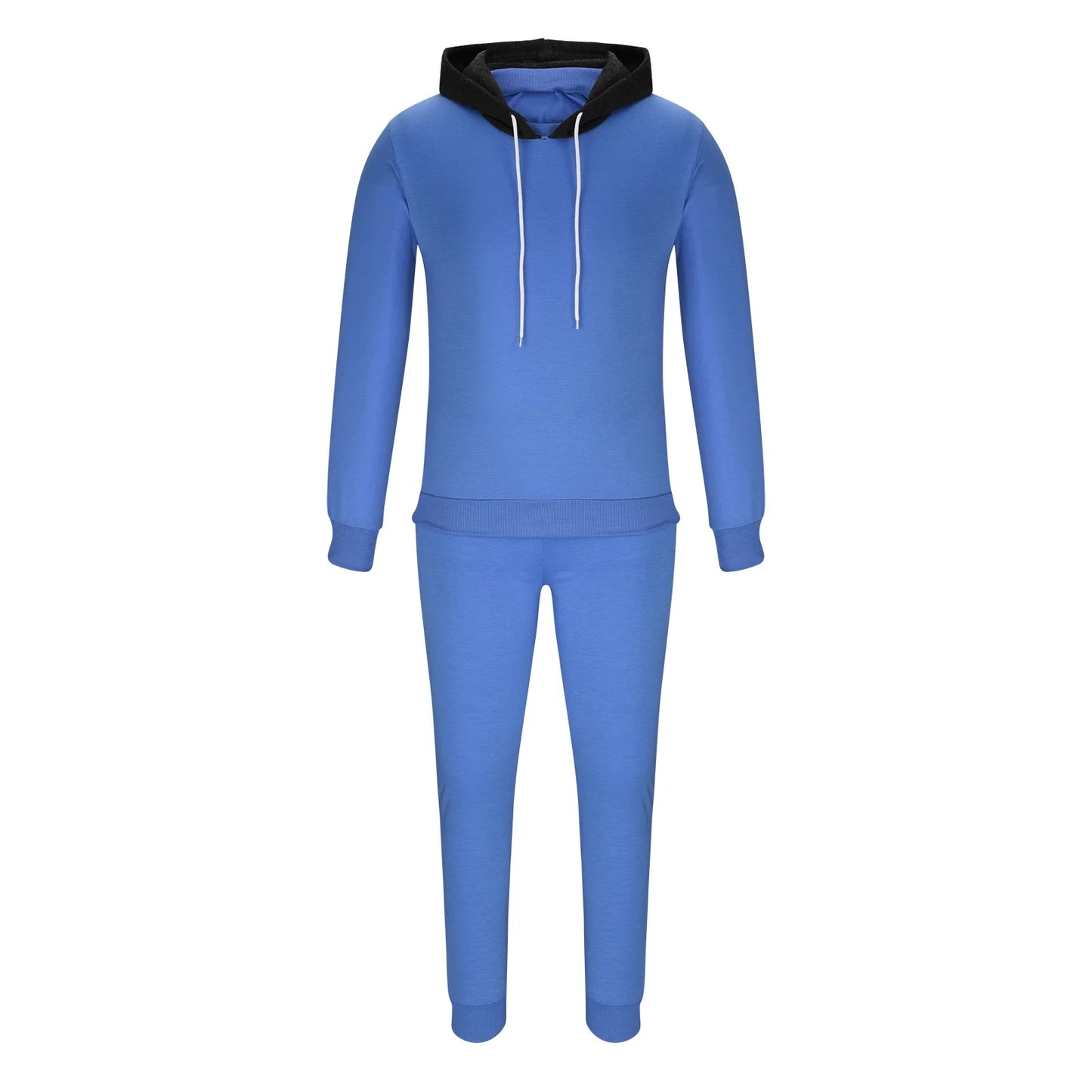 Men'S Tracksuit 2 Piece Hoodie Sweatsuit Sets Casual Jogging Athletic Suits Clearance Fashion Streetwear Patchwork Color Long Sleeve Hooded Casual Outwear Pants Sets Sportswear