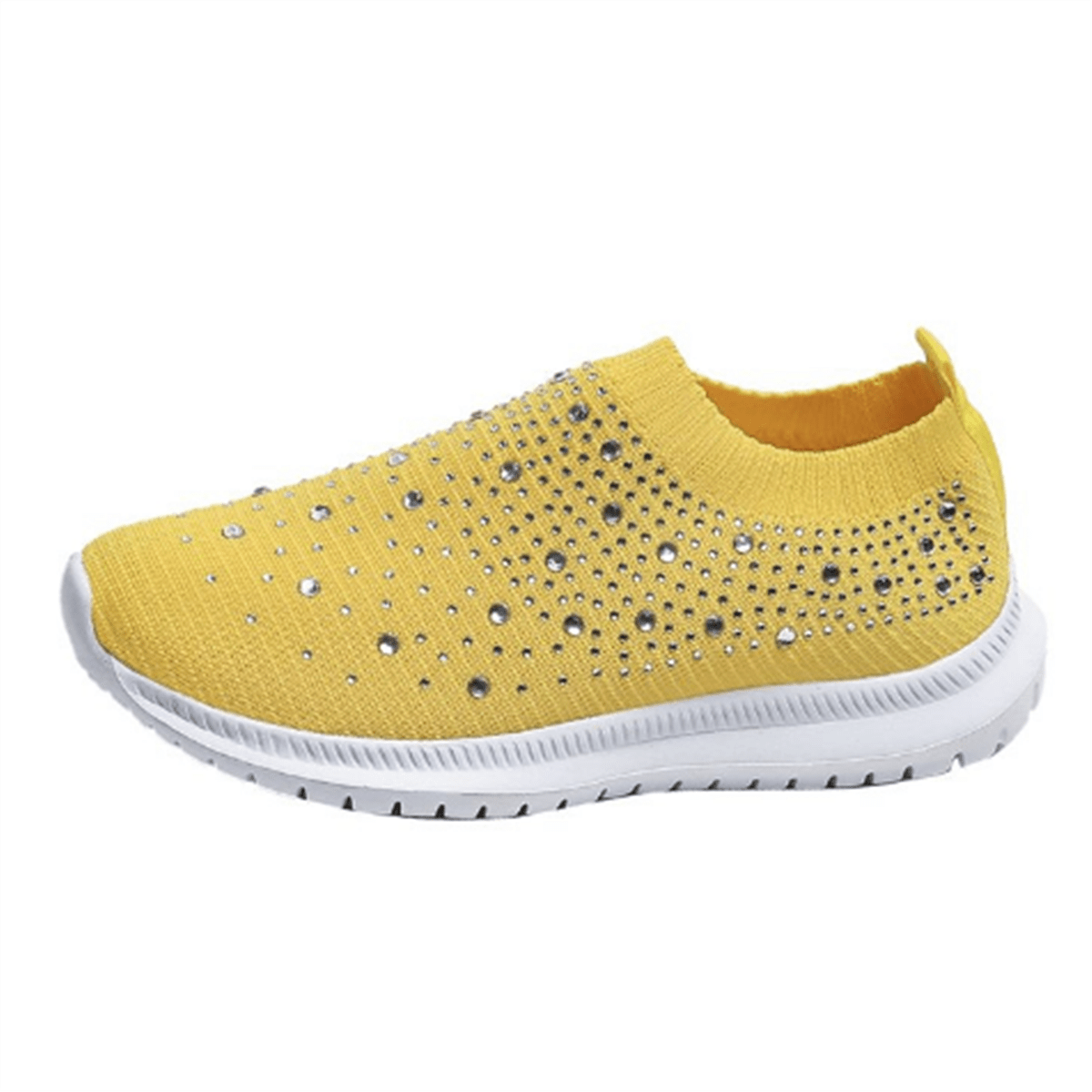 Women's Colorblock Mesh Breathable Sneakers Lightweight Lace-Up Low Top Platform Shoes Comfortable Fabric Inner Sequin Embellishment