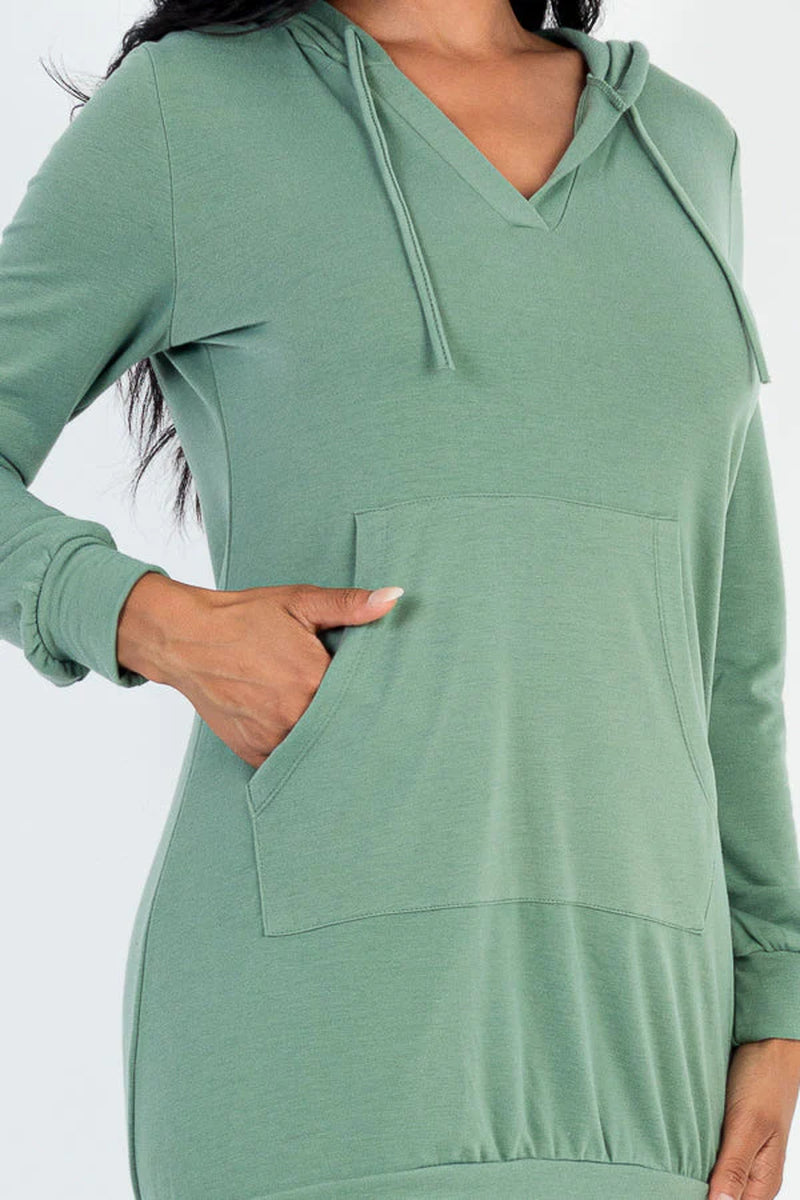 Capella French Terry Hoodie Dress